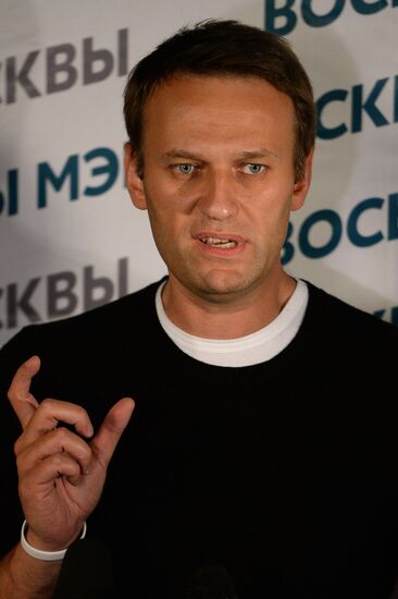 News conferences with Moscow mayoral candidates