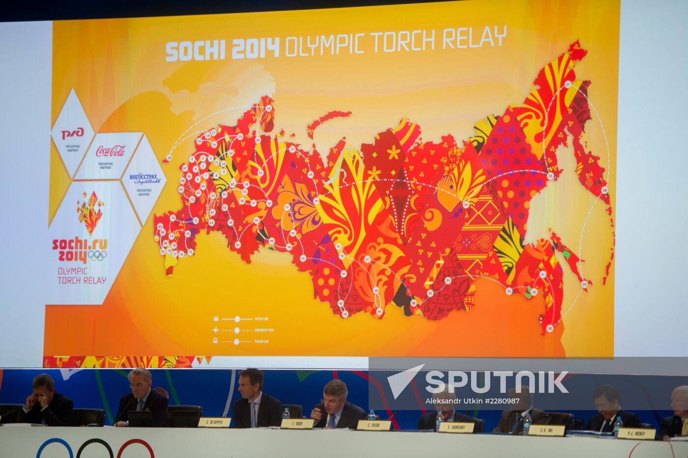 Presentation of Sochi 2014 programme at 125th IOC session
