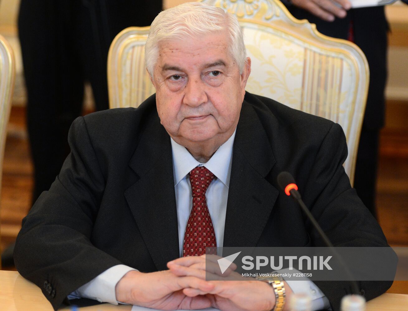 Russian and Syrian foreign ministers meet in Moscow