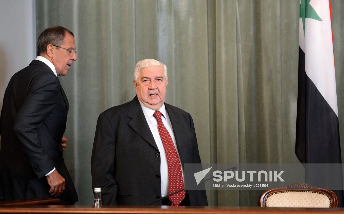Russian and Syrian foreign ministers meet in Moscow