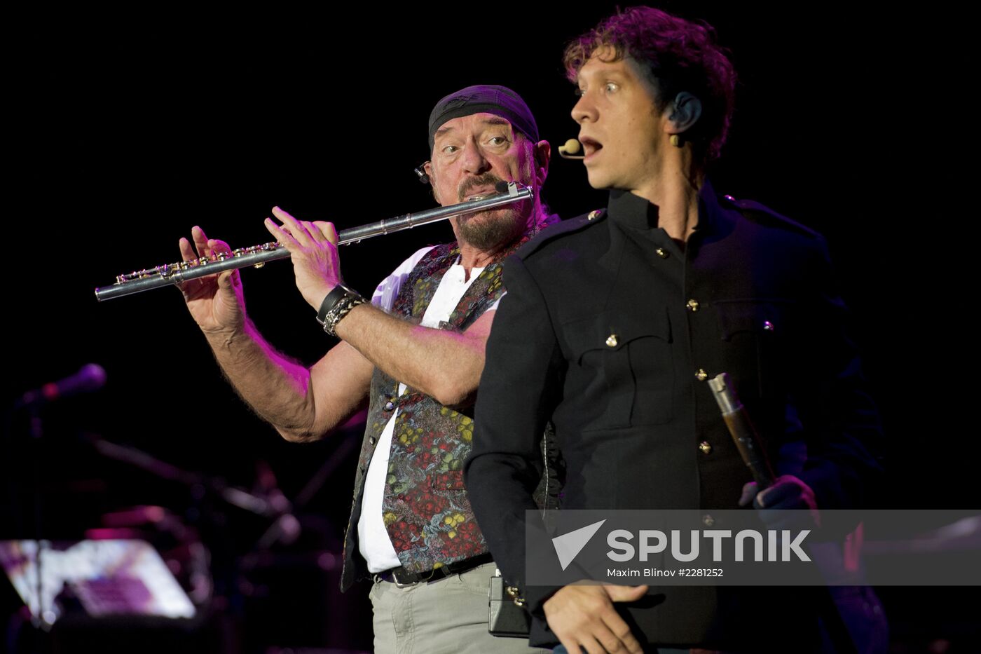 Jethro Tull's Ian Anderson at Crocus City Hall