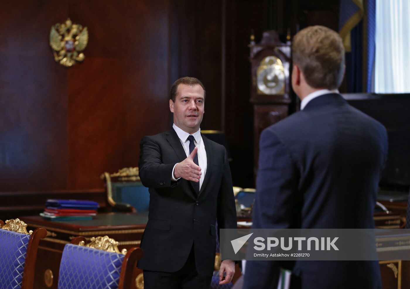 Dmitry Medvedev meets with his deputies