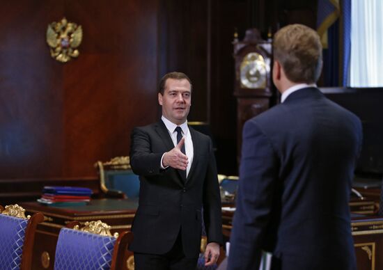 Dmitry Medvedev meets with his deputies