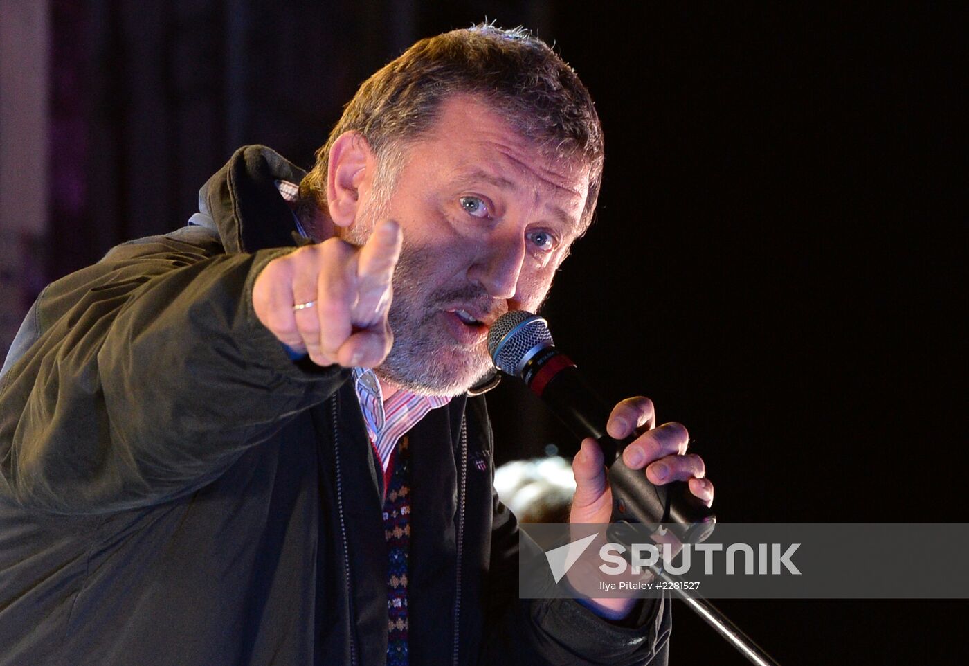 Rally by supporters of A. Navalny on Bolotnaya Square