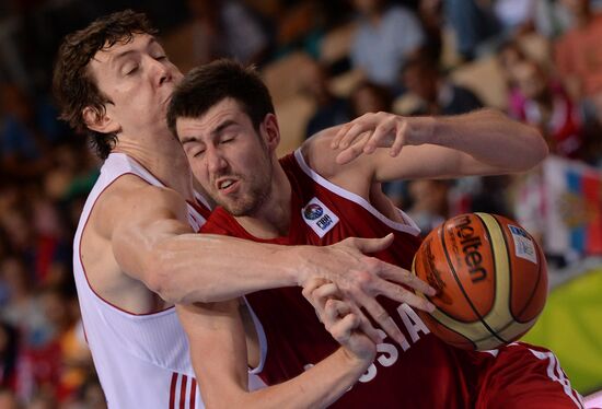 Basketball European Championship. Men. Turkey - Russia