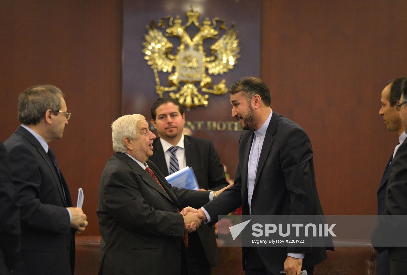 Syrian and Iranian foreign ministry officials meet in Moscow