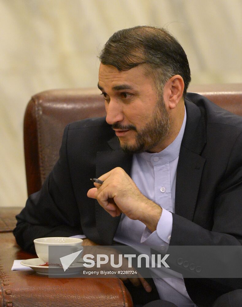 Syrian and Iranian foreign ministry officials meet in Moscow