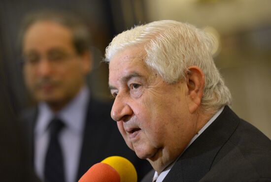 Syrian and Iranian foreign ministry officials meet in Moscow