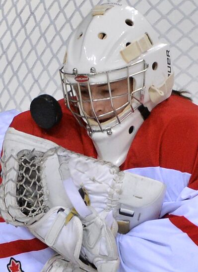 Ice hockey. Women. Russia vs. Canada friendly match