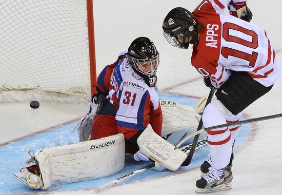 Ice hockey. Women. Russia vs. Canada friendly match