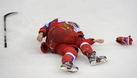 Ice hockey. Women. Russia vs. Canada friendly match