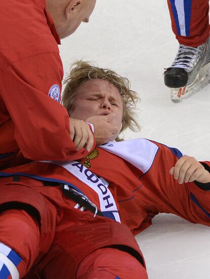 Ice hockey. Women. Russia vs. Canada friendly match