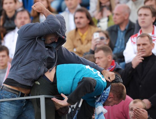 Football. 2014 World Cup qualifying match. Russia vs. Israel