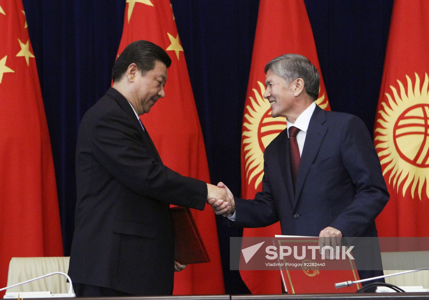 Chinese president on official visit to Kyrgyzstan. Day Two