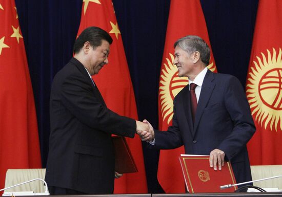 Chinese president on official visit to Kyrgyzstan. Day Two