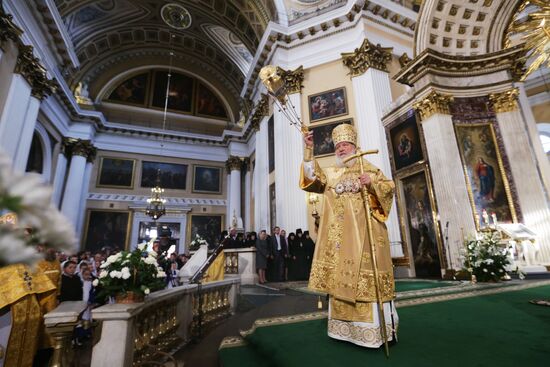 Saint Alexander Nevsky Lavra tercentenary celebrations