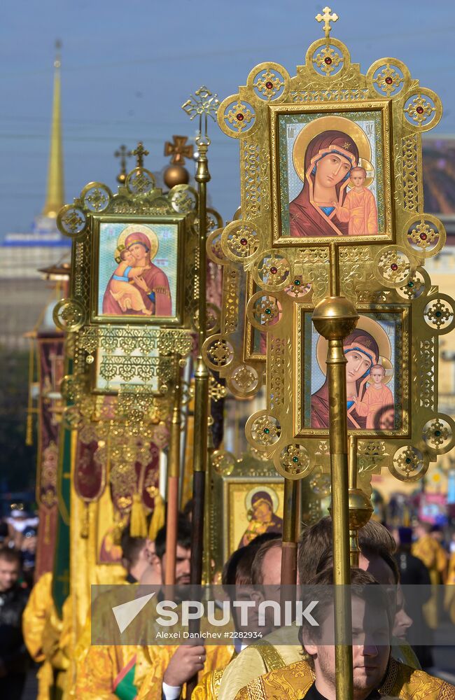 Saint Alexander Nevsky Lavra tercentenary celebrations