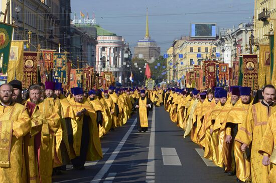 Saint Alexander Nevsky Lavra tercentenary celebrations