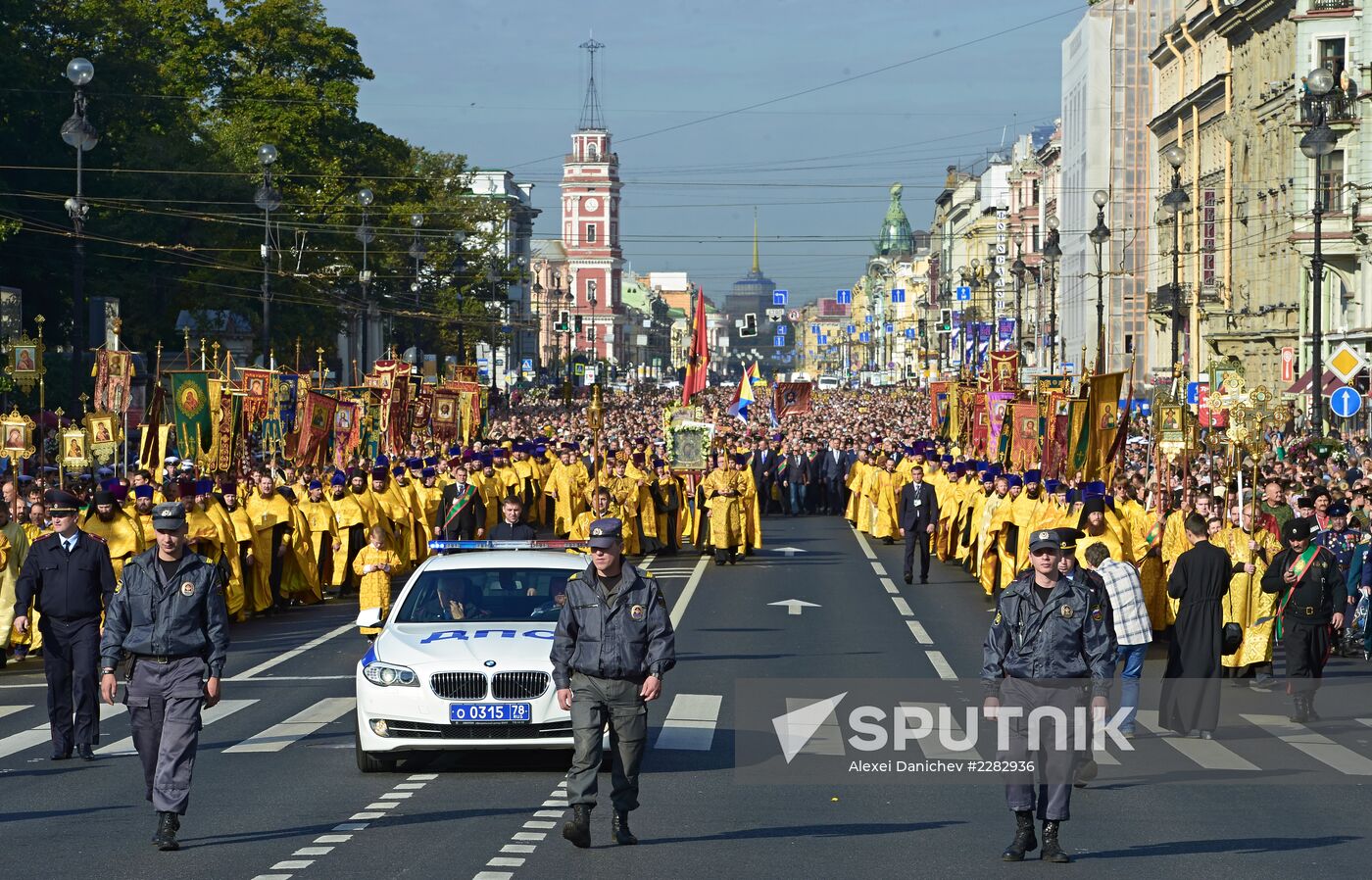 Saint Alexander Nevsky Lavra tercentenary celebrations