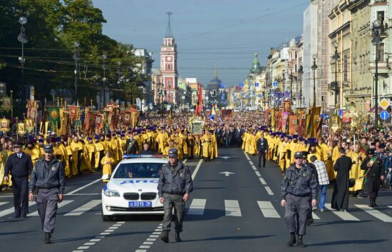Saint Alexander Nevsky Lavra tercentenary celebrations