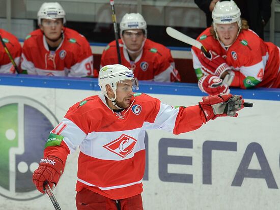 Kontinental Hockey League. Spartak vs. CSKA