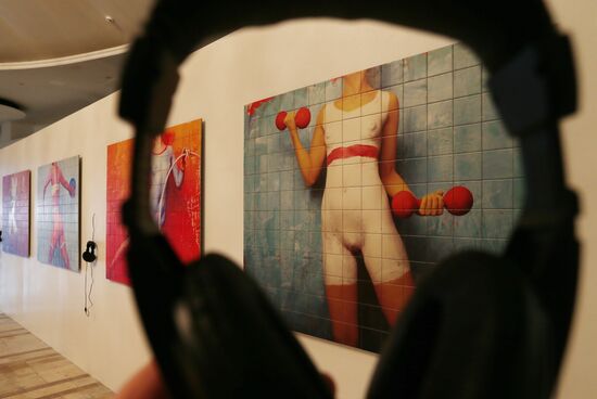 Opening of exhibition by Kandinsky Prize nominees
