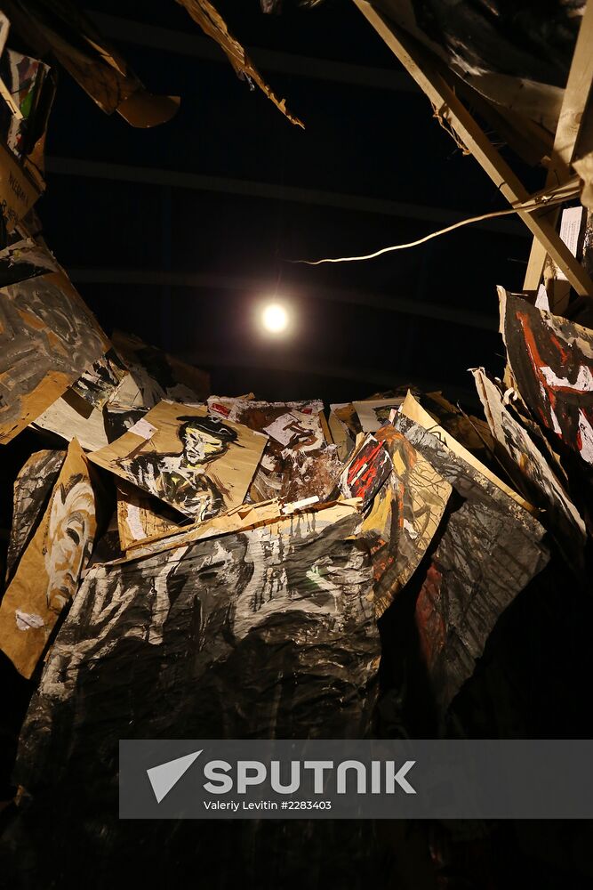 Opening of exhibition by Kandinsky Prize nominees