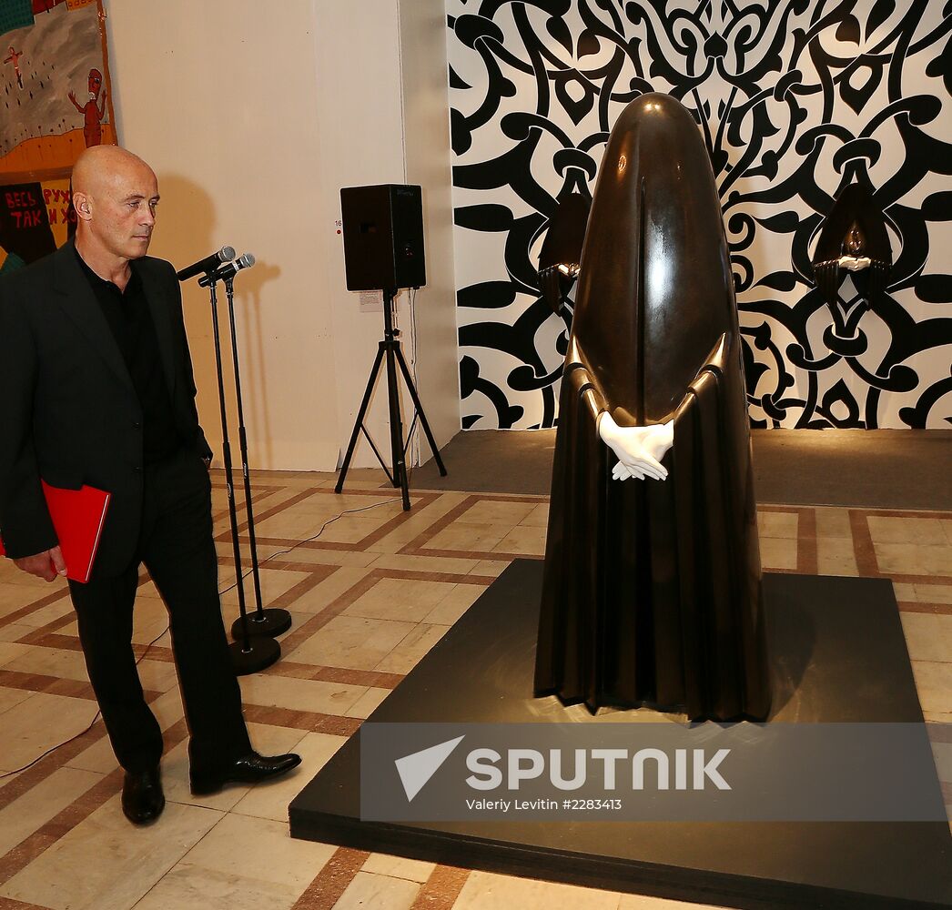 Opening of exhibition by Kandinsky Prize nominees