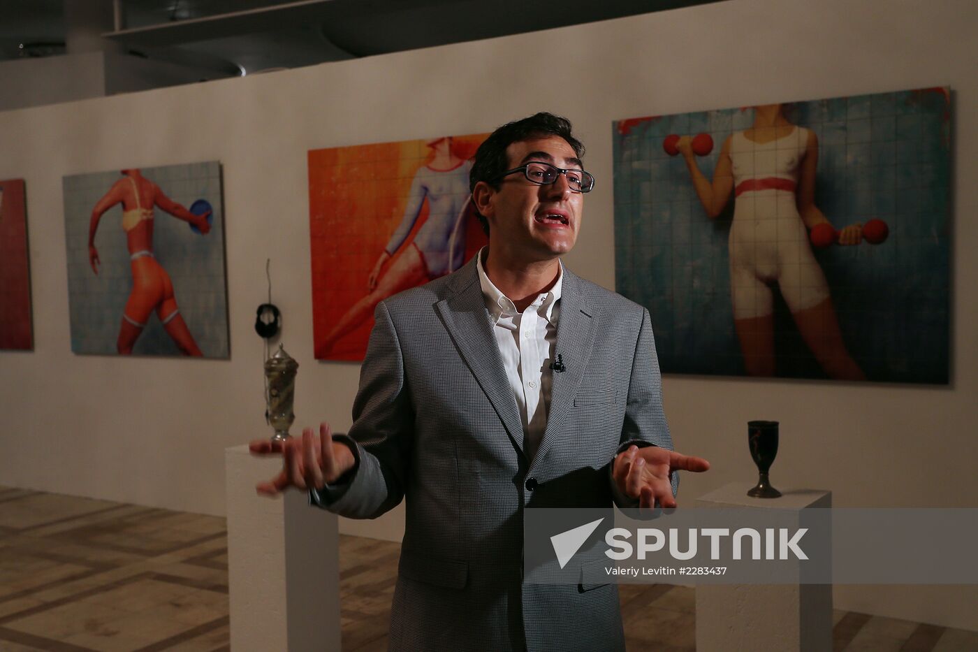 Opening of exhibition by Kandinsky Prize nominees