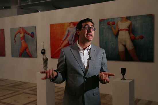 Opening of exhibition by Kandinsky Prize nominees