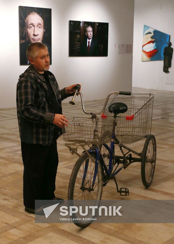 Opening of exhibition by Kandinsky Prize nominees