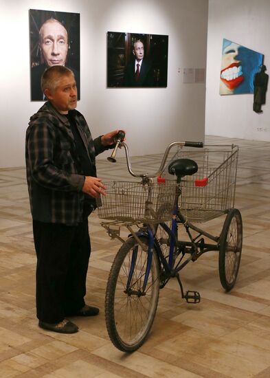 Opening of exhibition by Kandinsky Prize nominees