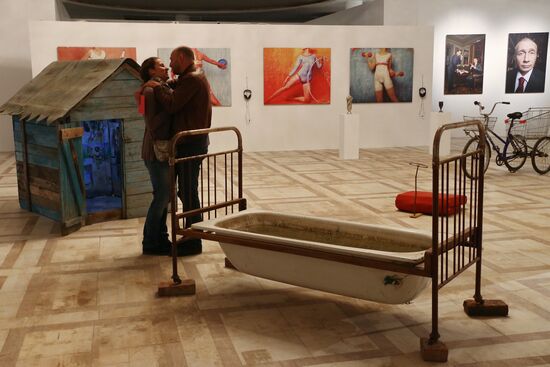 Opening of exhibition by Kandinsky Prize nominees