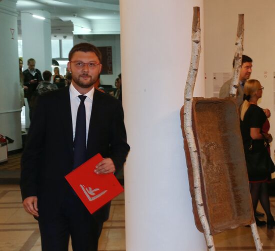 Opening of exhibition by Kandinsky Prize nominees