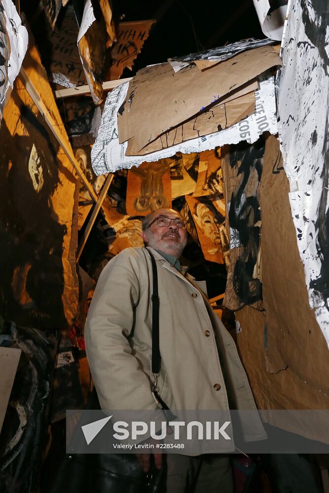 Opening of exhibition by Kandinsky Prize nominees