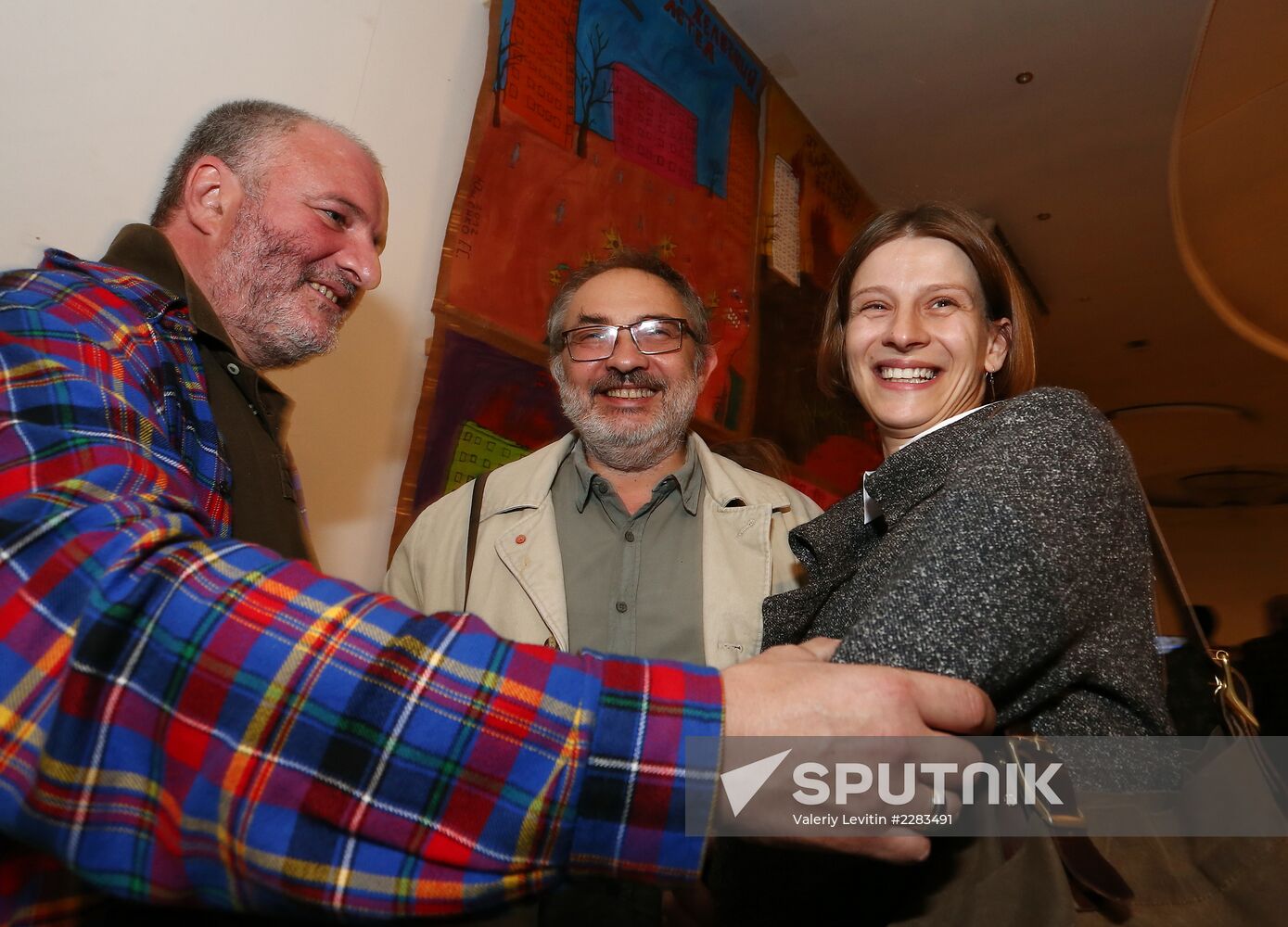 Opening of exhibition by Kandinsky Prize nominees