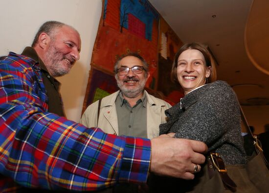 Opening of exhibition by Kandinsky Prize nominees