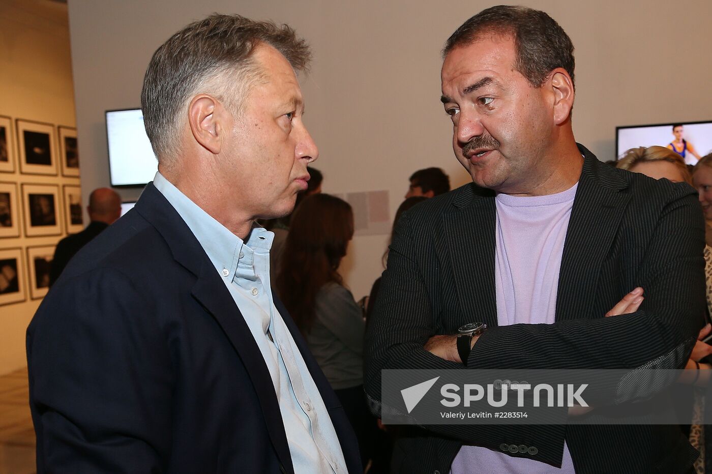 Opening of exhibition by Kandinsky Prize nominees