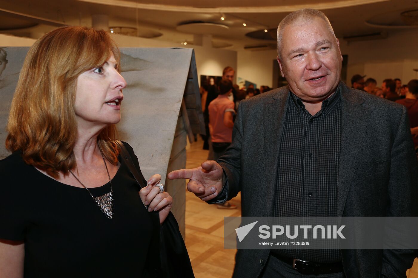 Opening of exhibition by Kandinsky Prize nominees