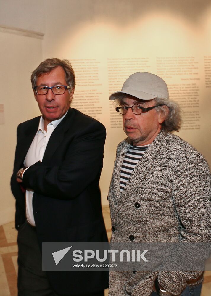 Opening of exhibition by Kandinsky Prize nominees