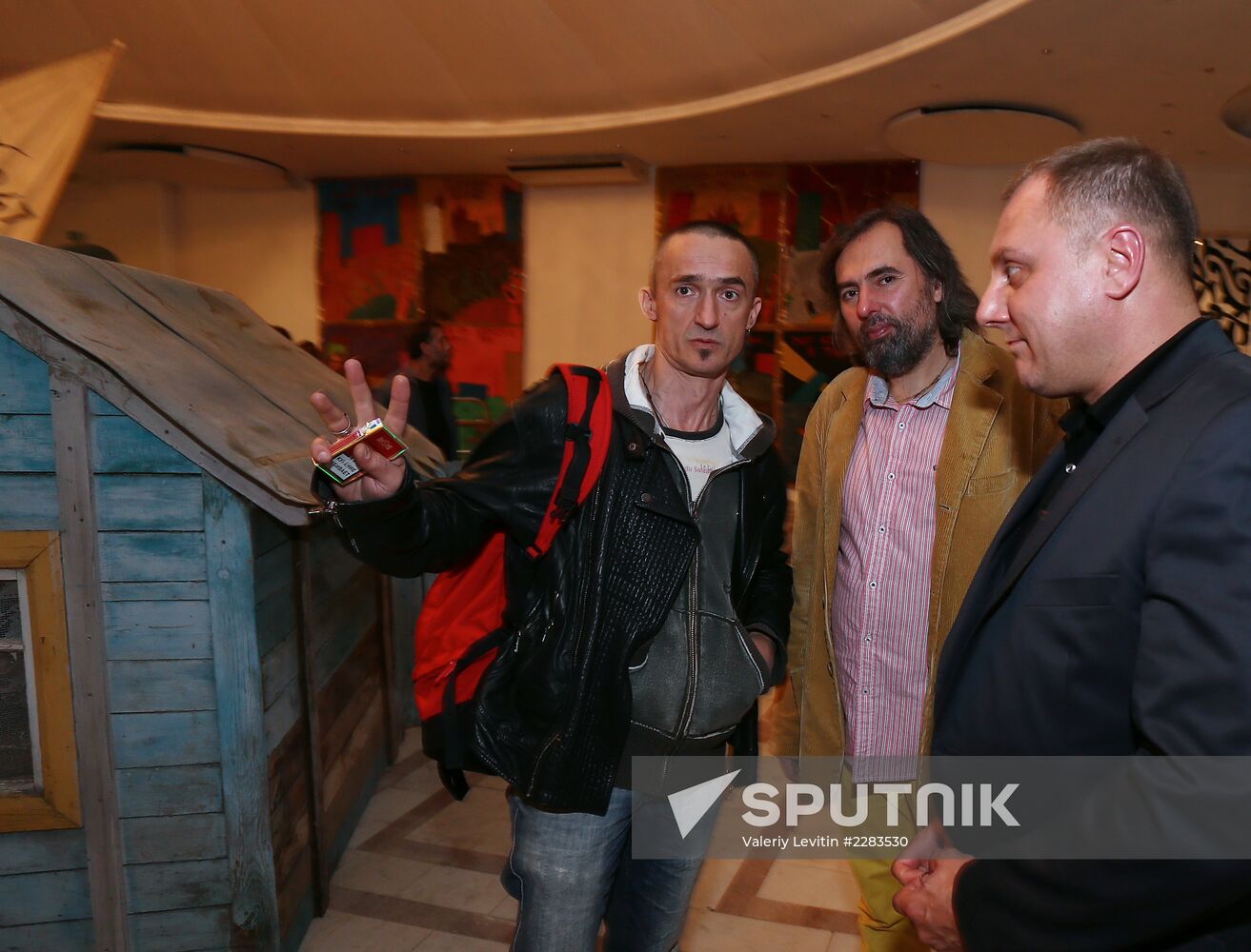 Opening of exhibition by Kandinsky Prize nominees