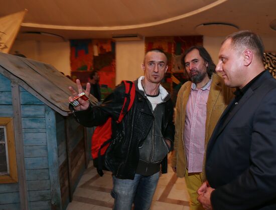 Opening of exhibition by Kandinsky Prize nominees