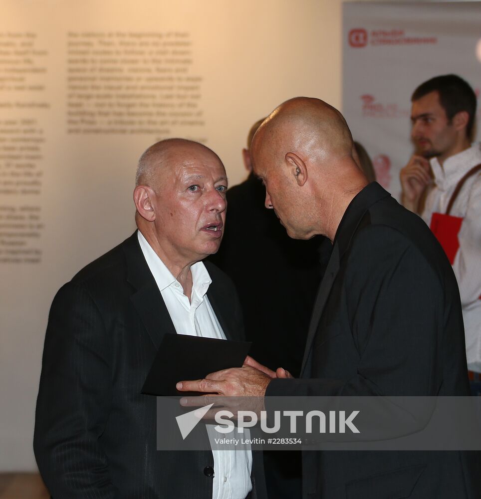 Opening of exhibition by Kandinsky Prize nominees