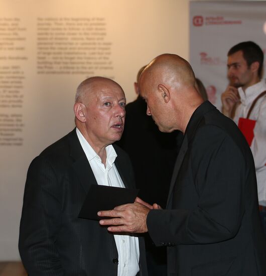 Opening of exhibition by Kandinsky Prize nominees