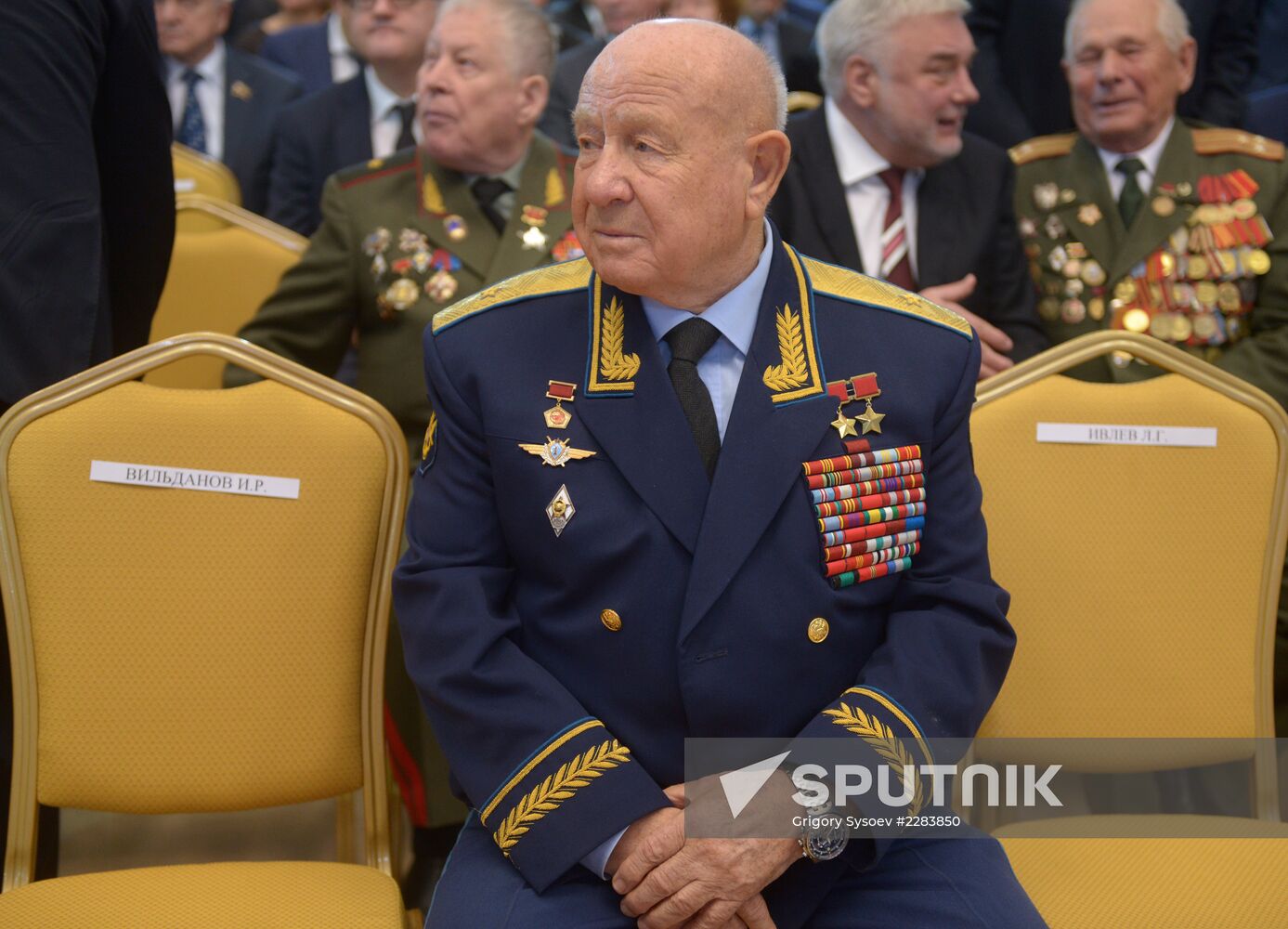 Moscow Region Governor Andrei Vorobyov during inauguration