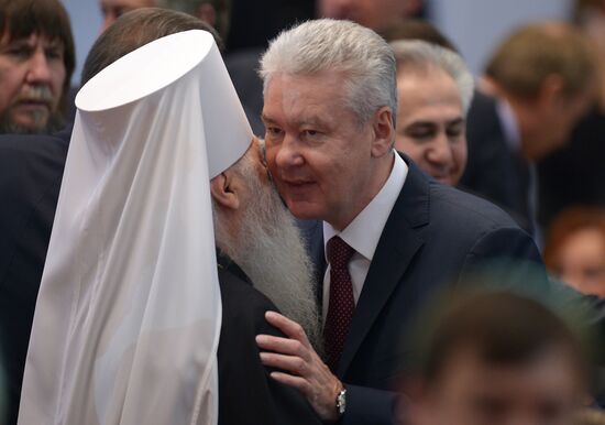 Moscow Region Governor Andrei Vorobyov during inauguration