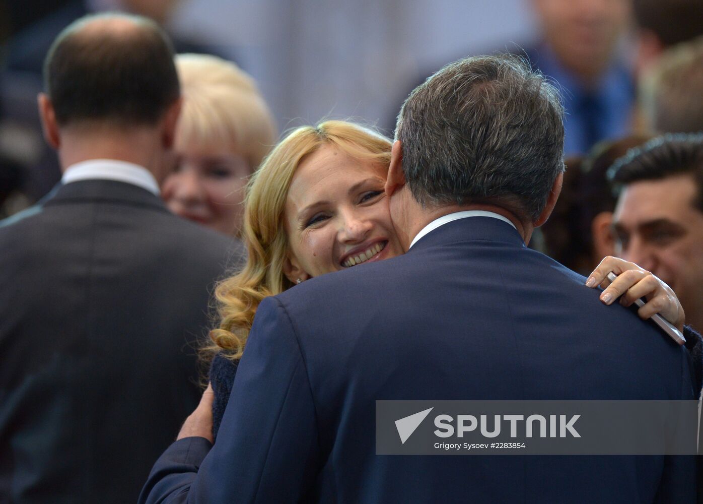 Moscow Region Governor Andrei Vorobyov during inauguration