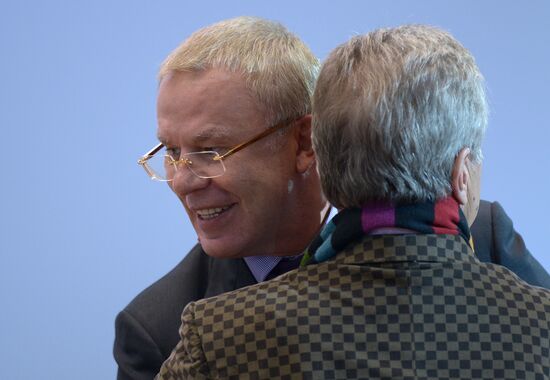 Moscow Region Governor Andrei Vorobyov during inauguration