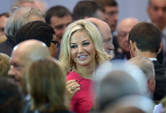 Moscow Region Governor Andrei Vorobyov during inauguration