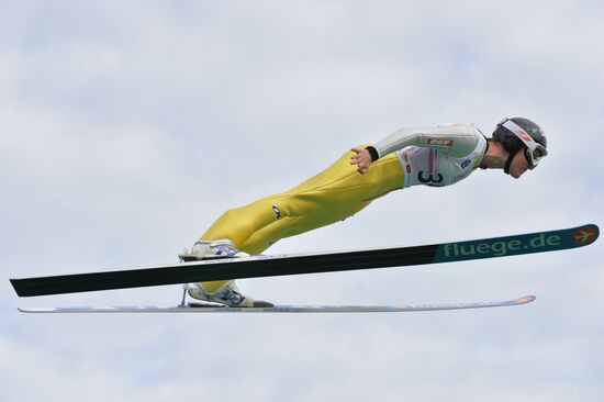 Ski jumping. Summer Grand Prix. Day Two